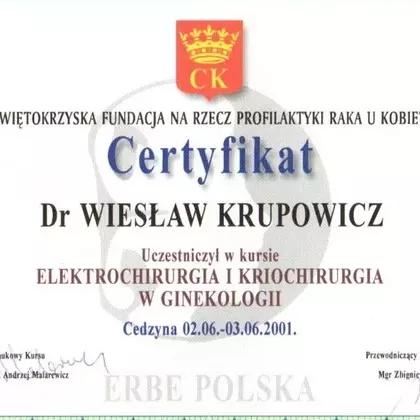 Certyfikat 16