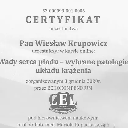 Certyfikat 48